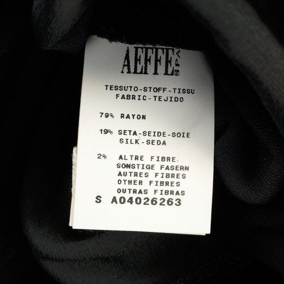 Jean Paul Gaultier Black Velvet Sheer-Sleeve Midi Dress - Picture 9 of 11